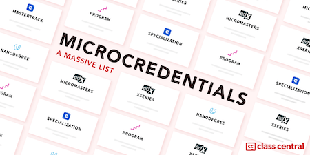 Massive List of MOOC-based Microcredentials